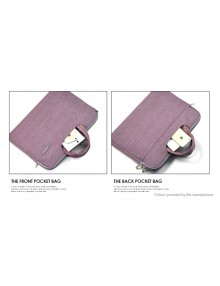 Weinuo 15.6" Laptop PC Shoulder Bag Pouch Carrying Soft Notebook Case