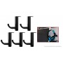 Youbo Light Weight Headphone Hanger PC Monitor Holder Stand (5-Pack)