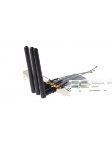 WLAN Mini PCI-E to PCI-E Wireless Adapter w/ 3 Antennas