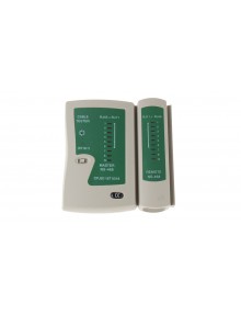 RJ45/BNC Network and Coaxial Cable Tester (1*9V)